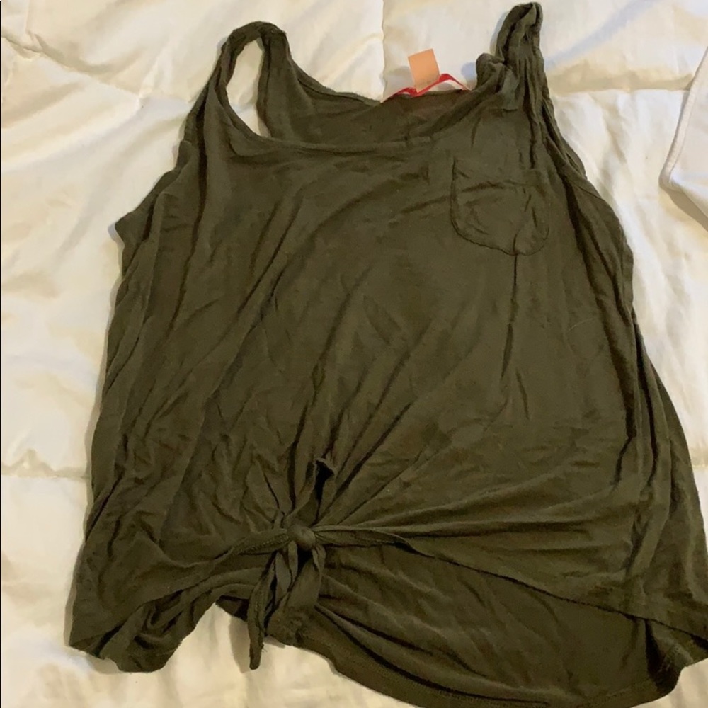 Navy green tank